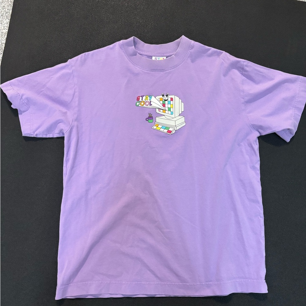 Purple Graphic Tee